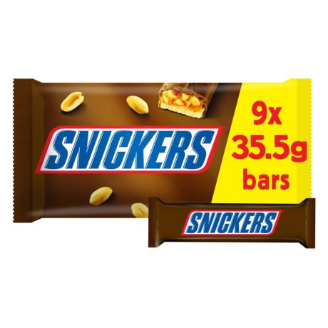 Snickers Milk Chocolate Snack Bars Multipack